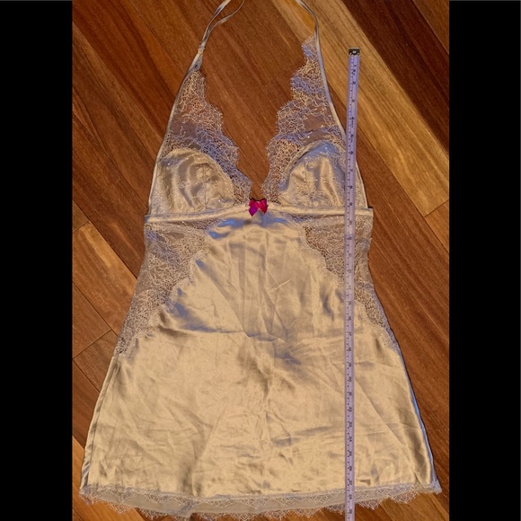 Victoria's Secret Satin & Lace Halter Chemise M - Picture 7 of 7